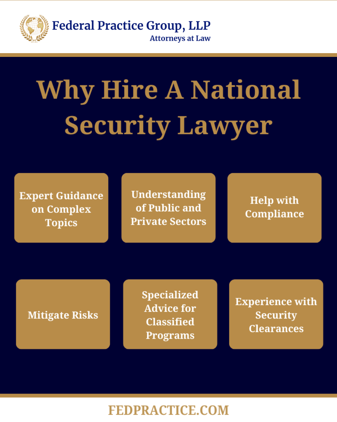 Why Hire A National Security Lawyer Infographic